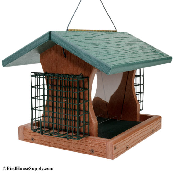 Woodlink Going Green Premier Feeder with Suet Cages - Large