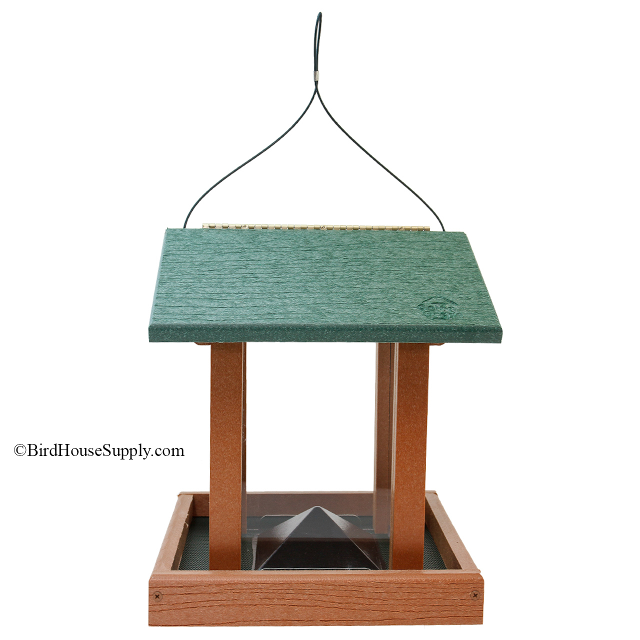 Woodlink Wood Hanging Hopper Bird Feeder & Reviews