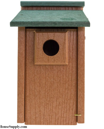 Woodlink Going Green Bluebird House - Natural
