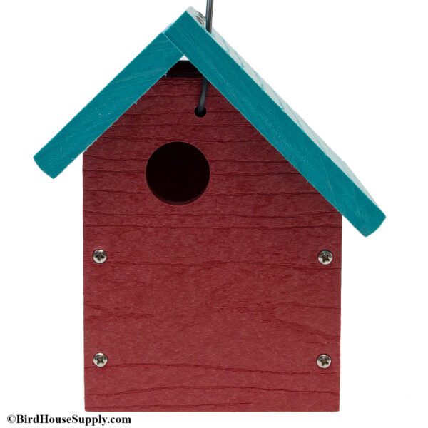 Woodlink Going Green Wren House - Sloped Roof Birdhouse