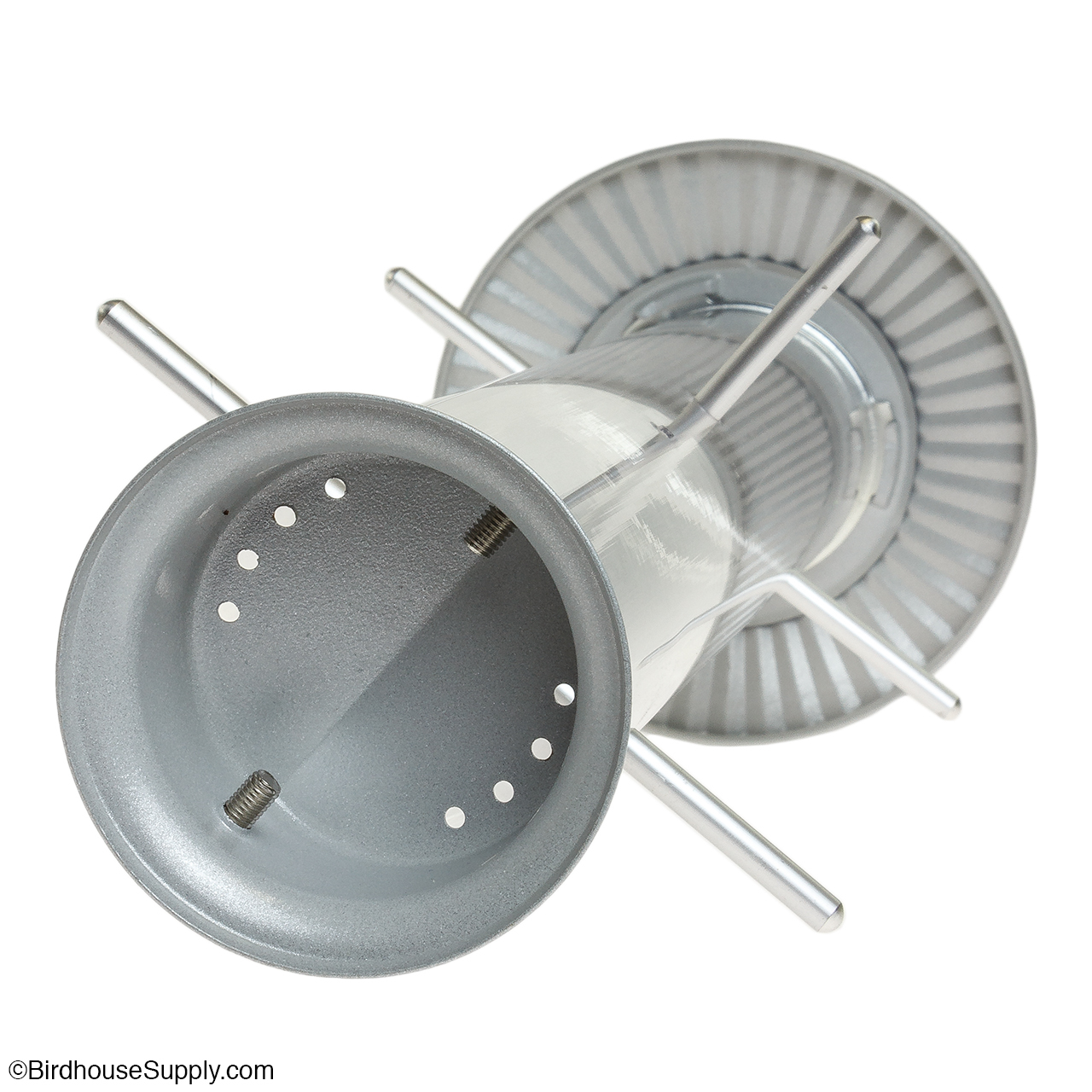 Woodlink Tails Up Upside Down Thistle Tube Feeder