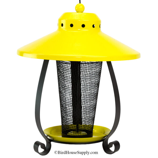 Woodlink Thistle Seed Lantern Bird Feeder - Yellow