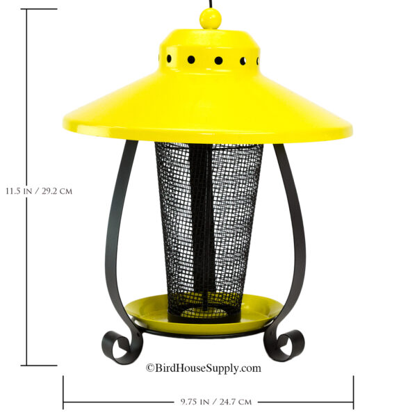 Woodlink Thistle Seed Lantern Bird Feeder - Yellow