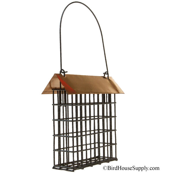 Woodlink Coppertop Single Suet Cage Feeder Bird Feeder