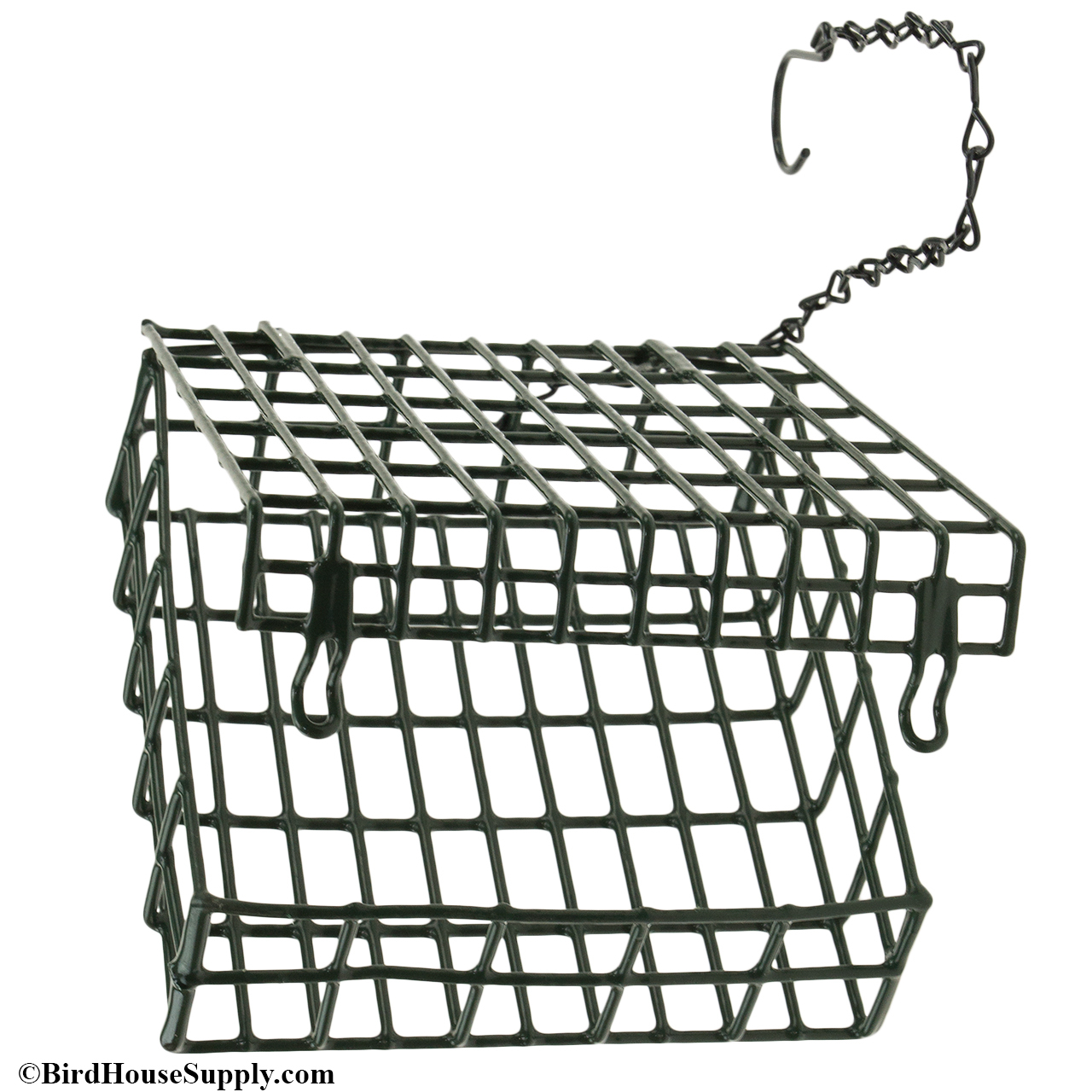Woodlink Suet Cage Feeder for Woodpeckers, Bluebirds and More
