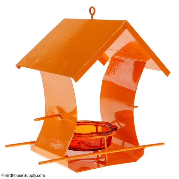 Woodlink Orange Metal House Oriole Feeder