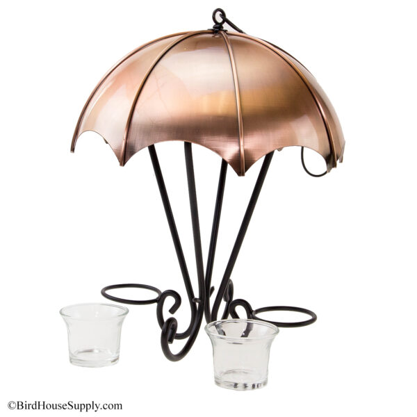 Woodlink Brushed Copper Umbrella Oriole Feeder
