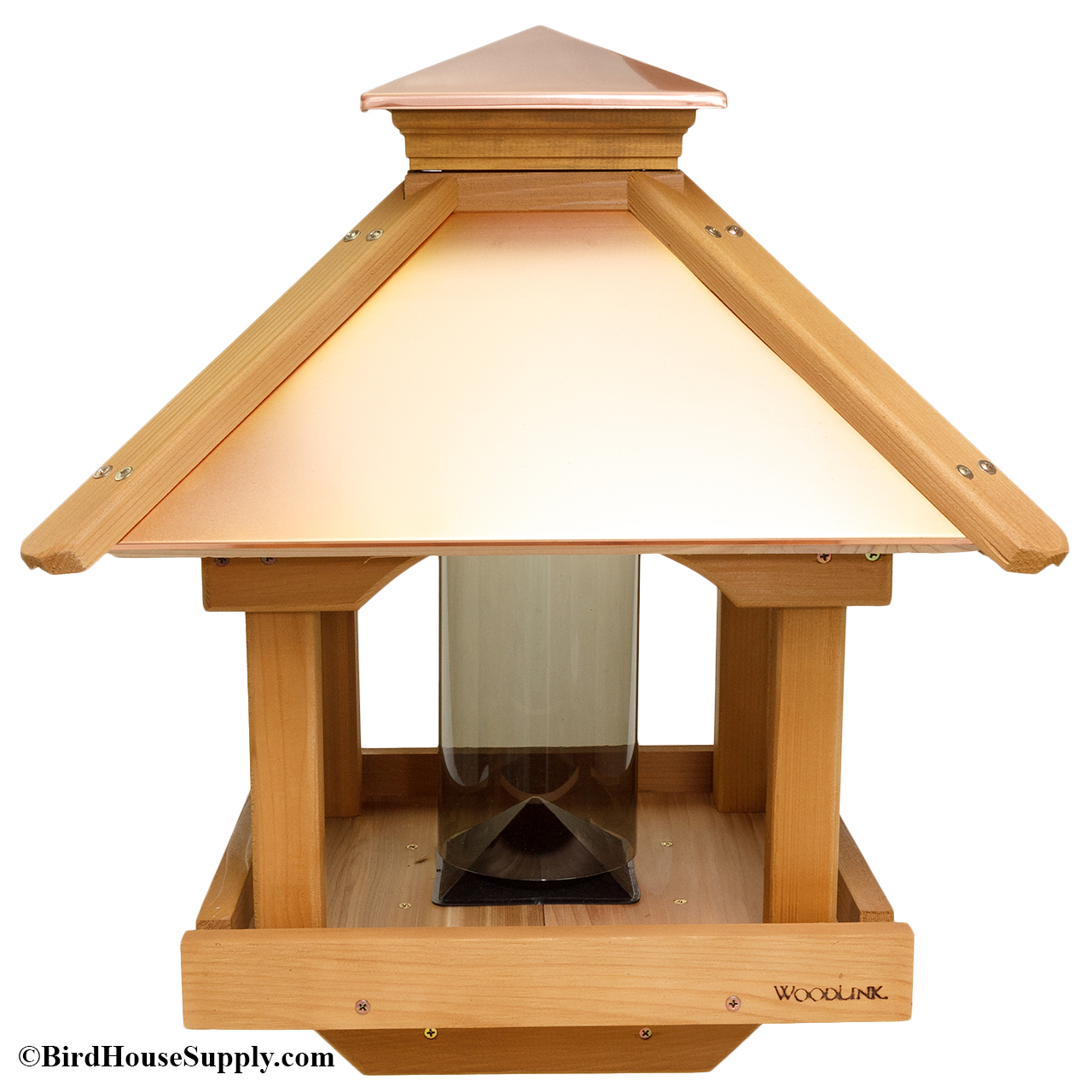 Luxurious Gazebo Bird Feeder by Woodlink with Copper Top