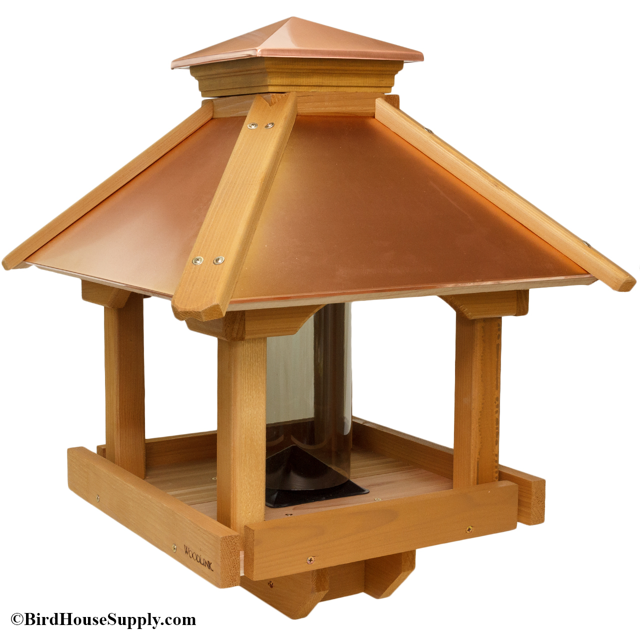 Luxurious Gazebo Bird Feeder by Woodlink with Copper Top