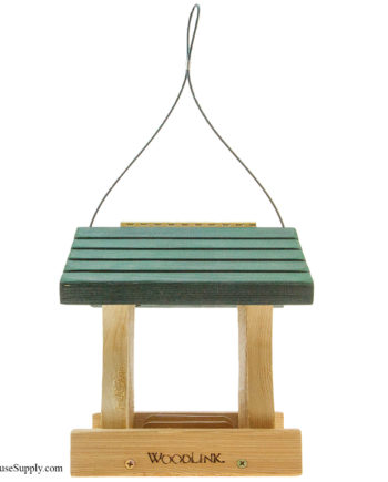 Woodlink Cedar Green Roof Bird Feeder - Small