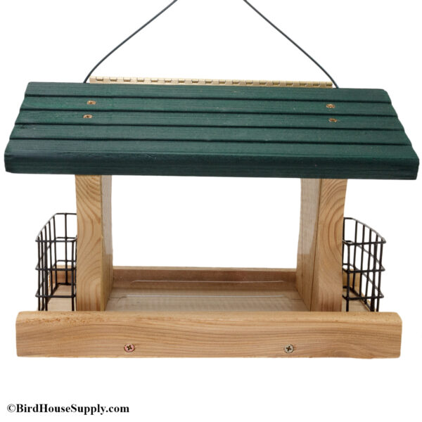 Woodlink Cedar Bird Feeder with Suet Cages - Large