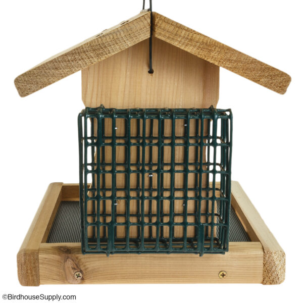 Woodlink Premier Seed and Suet Bird Feeder - Cedar