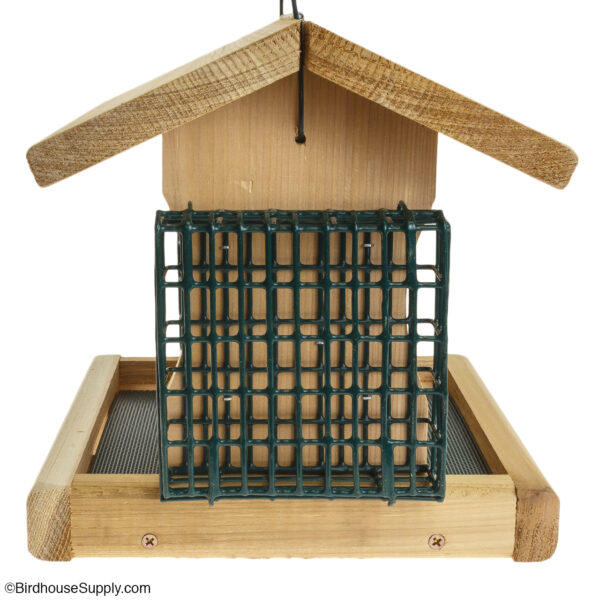 Woodlink Premier Seed and Suet Bird Feeder - Cedar