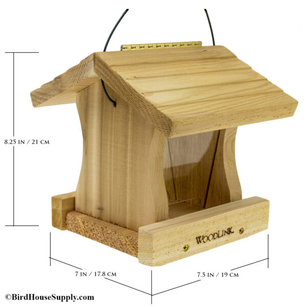 Woodlink Deluxe Cedar Bird Feeder