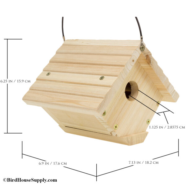 Woodlink Traditional Hanging Wren House