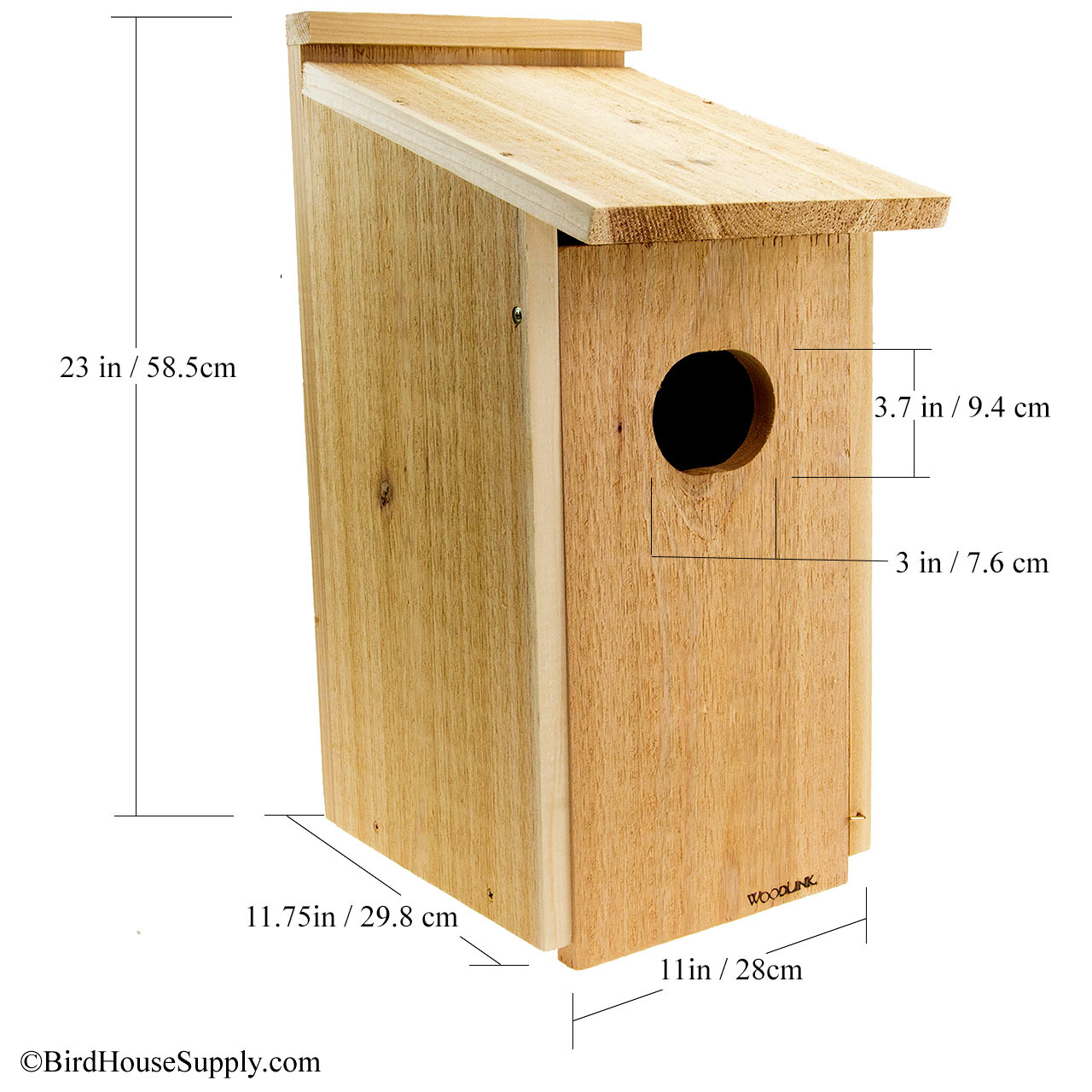 Cedar Wood Duck House Nest Box 
