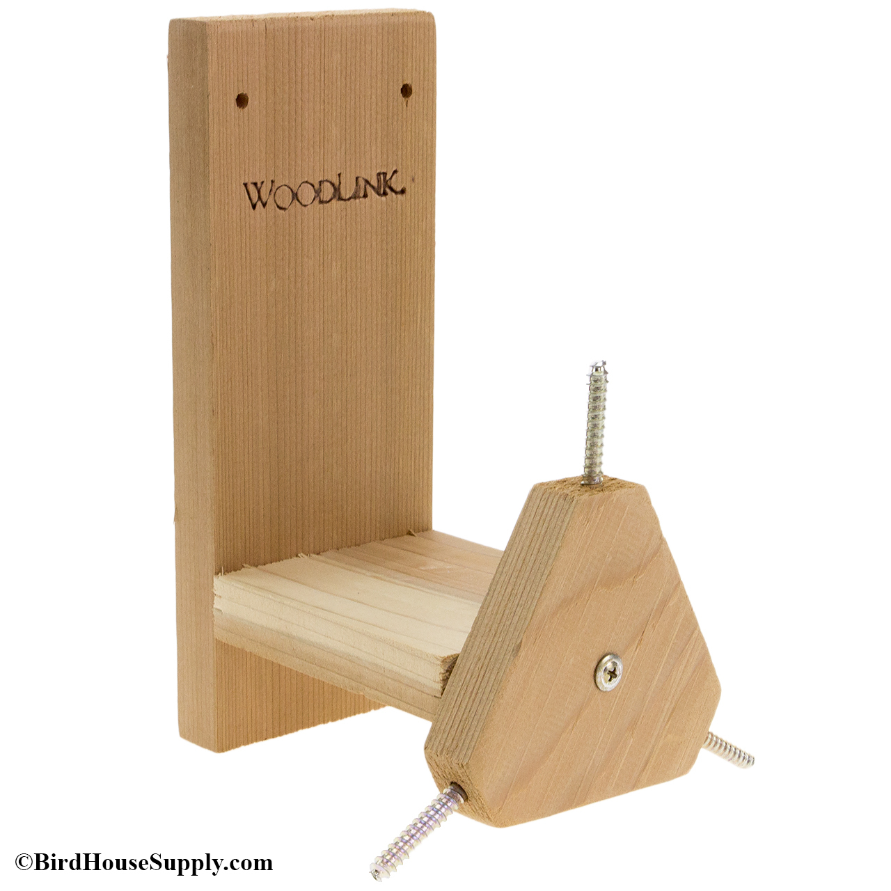 Spinning Squirrel Feeder Cut From Natural Reforested Cedar