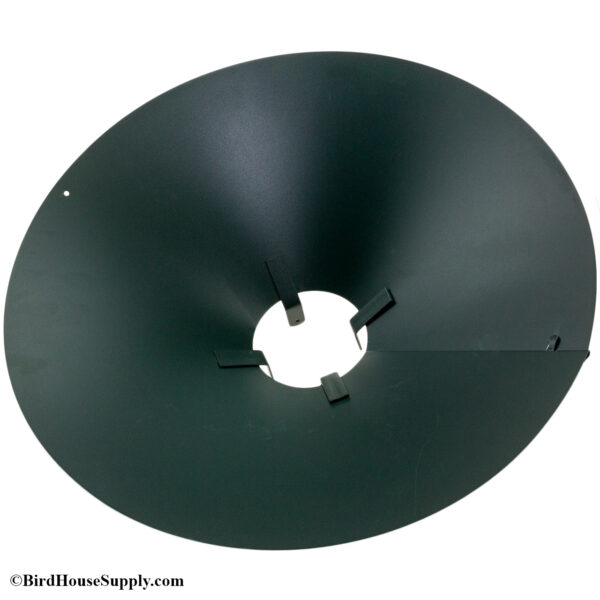 Woodlink 22 inch Green Color Wrap Around 4x4 Post Mount Baffle For Post