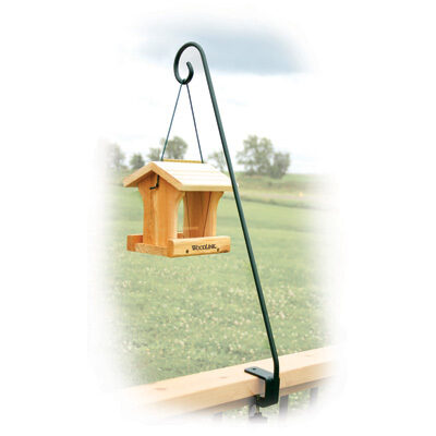 Woodlink 24 inch Clamp On Deck Hook for Bird Feeder