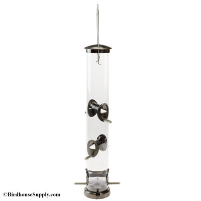 Aspects Antique Brass Big Tube Feeder with Quick Clean Base