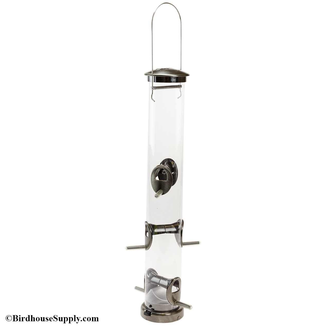 Aspects Brass Quick Clean Seed Tube Bird Feeder Large #396 
