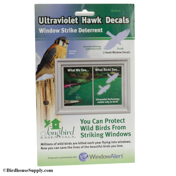 Songbird Essentials Window Guard - Hawk Motif