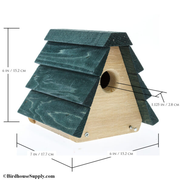 Songbird Essentials Wren House A-Frame Birdhouse