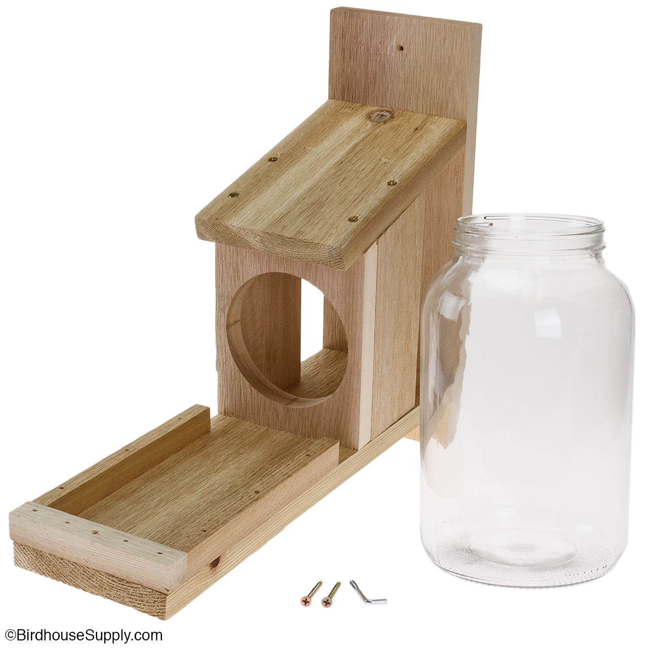 Songbird Essentials Squirrel Jar Feeder
