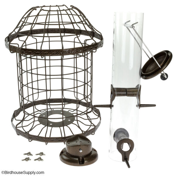 Woodlink Designer Caged Bird Feeder with 4 Ports