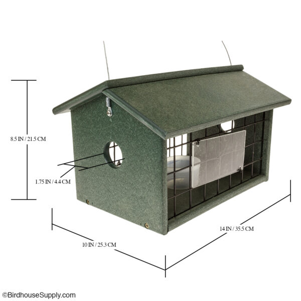 Songbird Essentials Mealworm Jail Bird Feeder