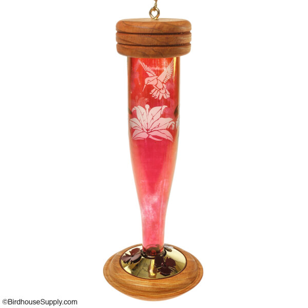 Schrodt Designs Paradise Ruby Hummingbird Lantern