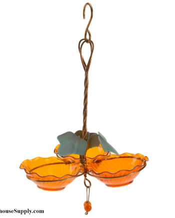 Songbird Essentials Copper Oriole Jelly Feeder - Triple Cup