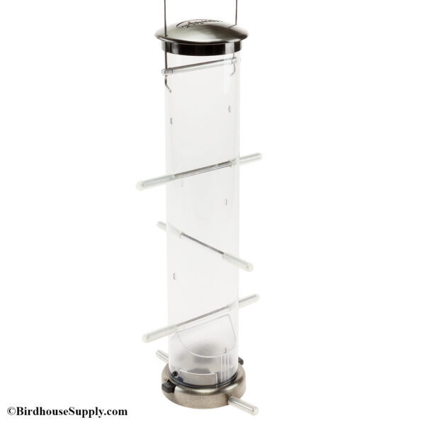 Aspects Nyjer Medium Tube Feeder with Quick Clean Base