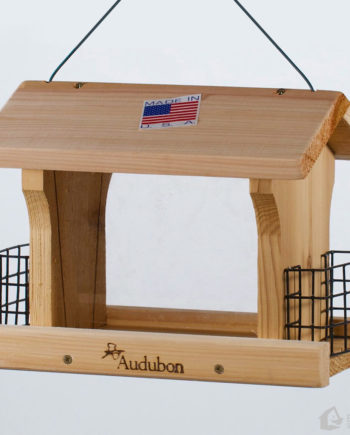 Woodlink Large Ranch Bird Feeder with Dual Suet Screens