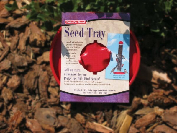 Perky Pet Red Seed Tray